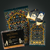 Black Leaf & Flowers - Salah Harmony