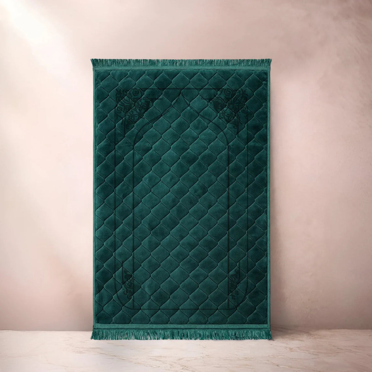 Green Gumbad & Flower - Embossed