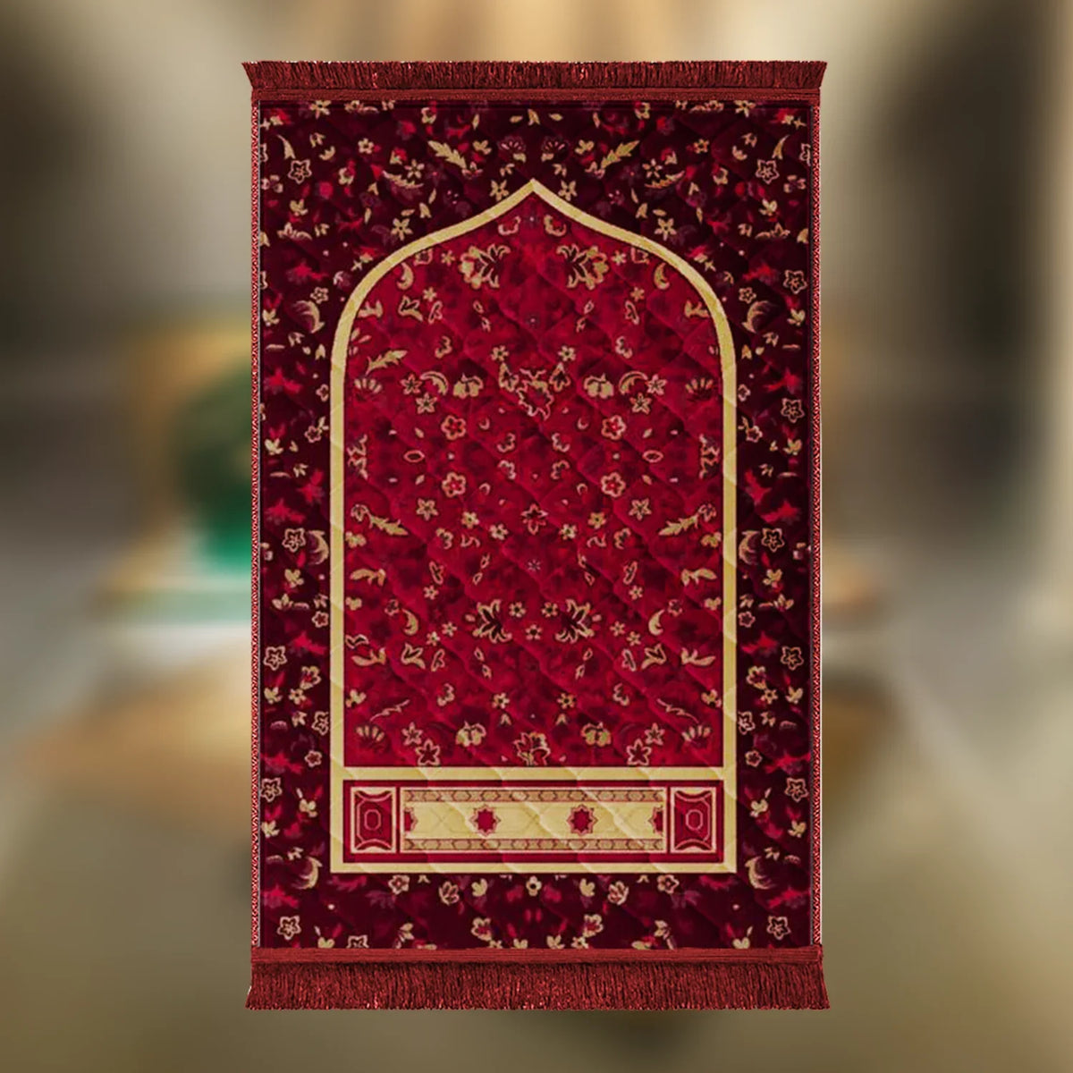 Mehroon Leaves & Flower - Budget