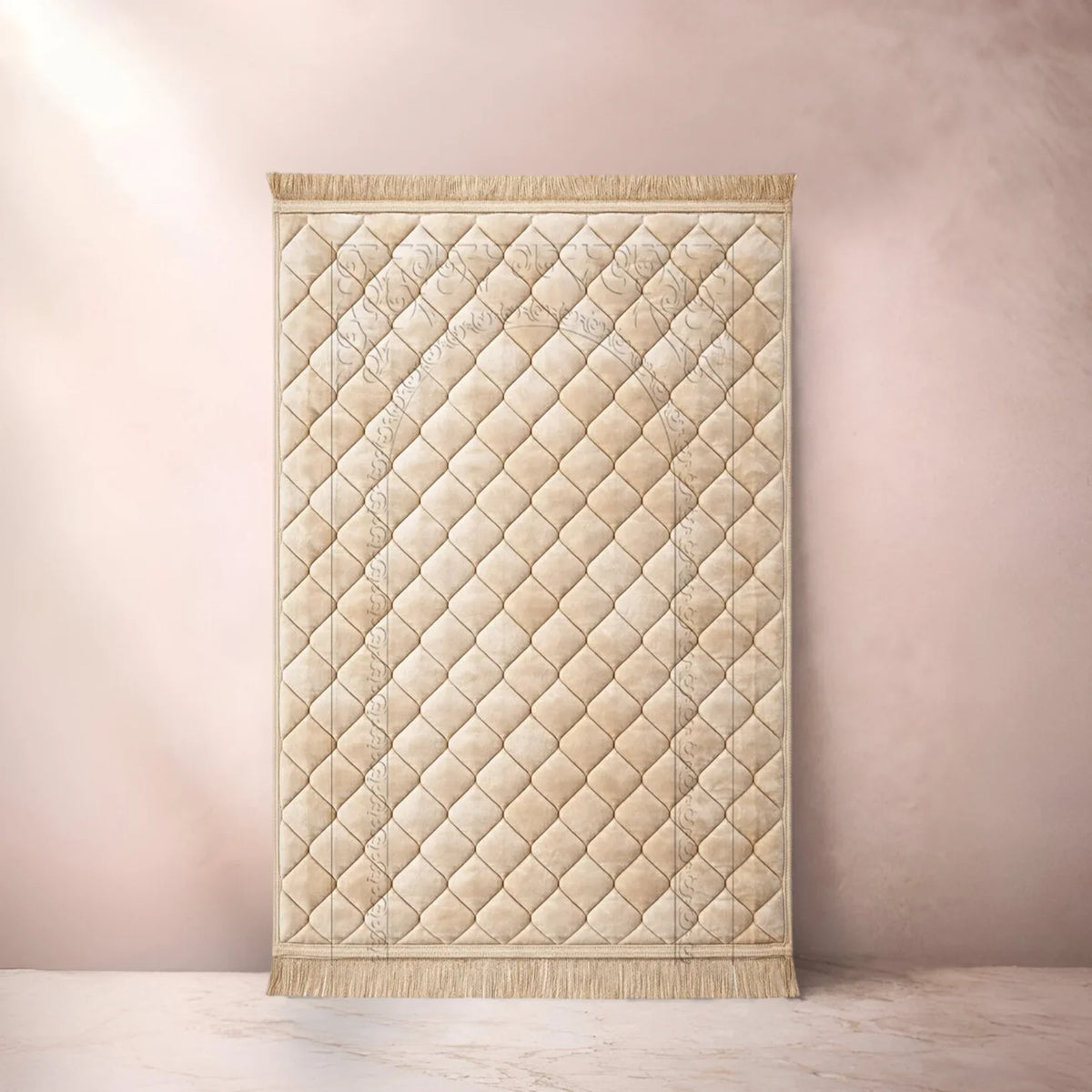 Light Borwn Gumbad - Embossed