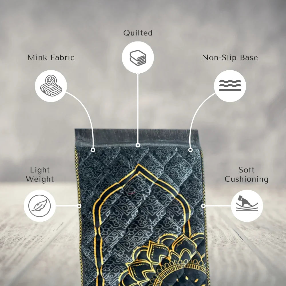 Black 1 Flower - Kids