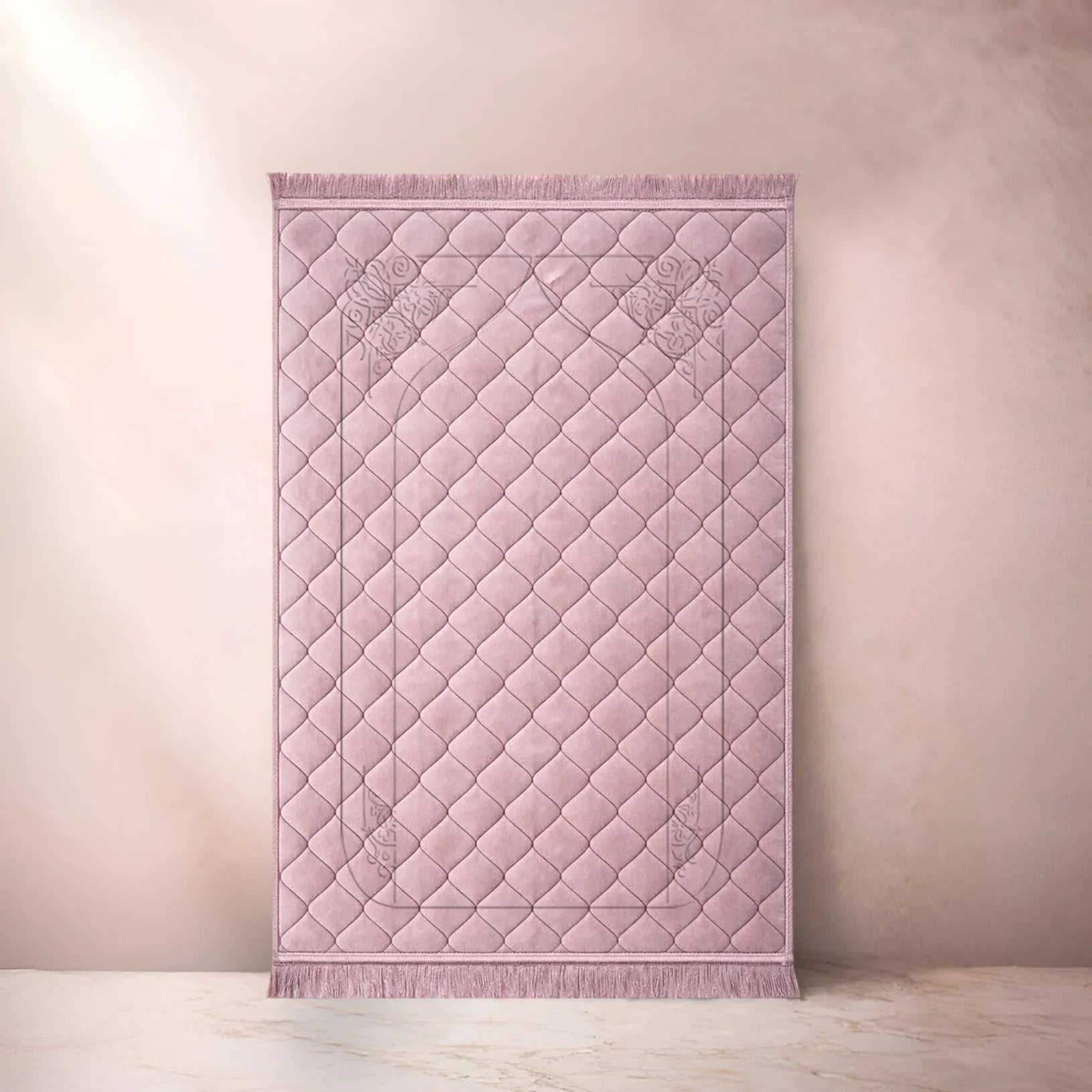 Grey Gumbad & Flower - Embossed