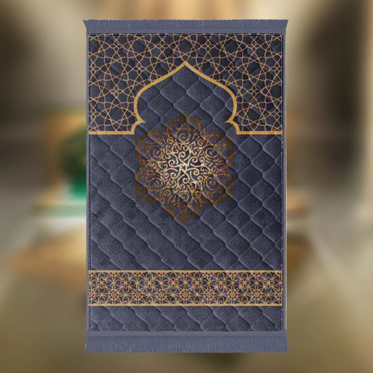 Grey Gumbad Motive & Flower - Budget