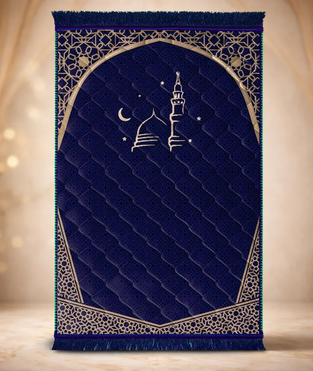 Navy Blue Gumbad e Khizra - Exclusive