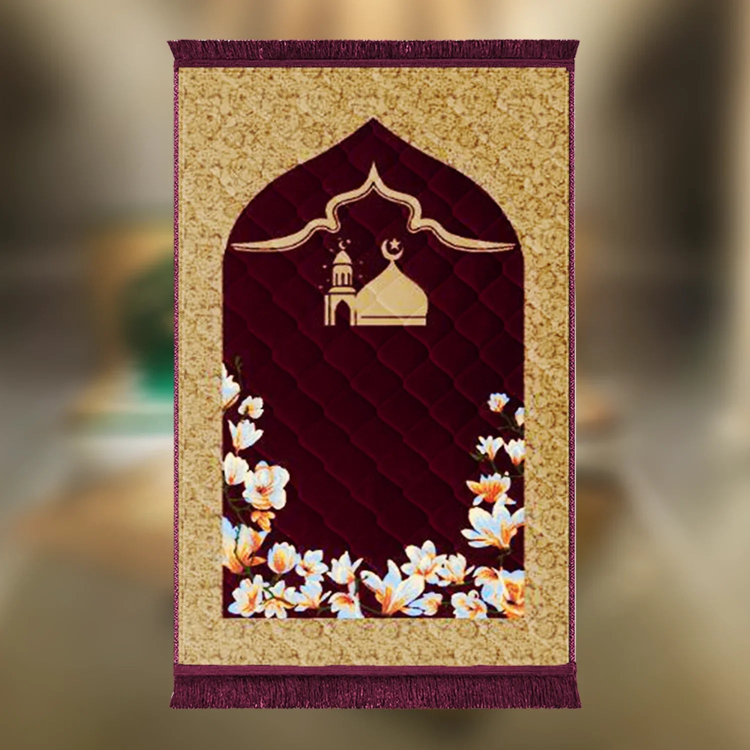 Mehroon Gumbad e Khizra & Flower - Budget