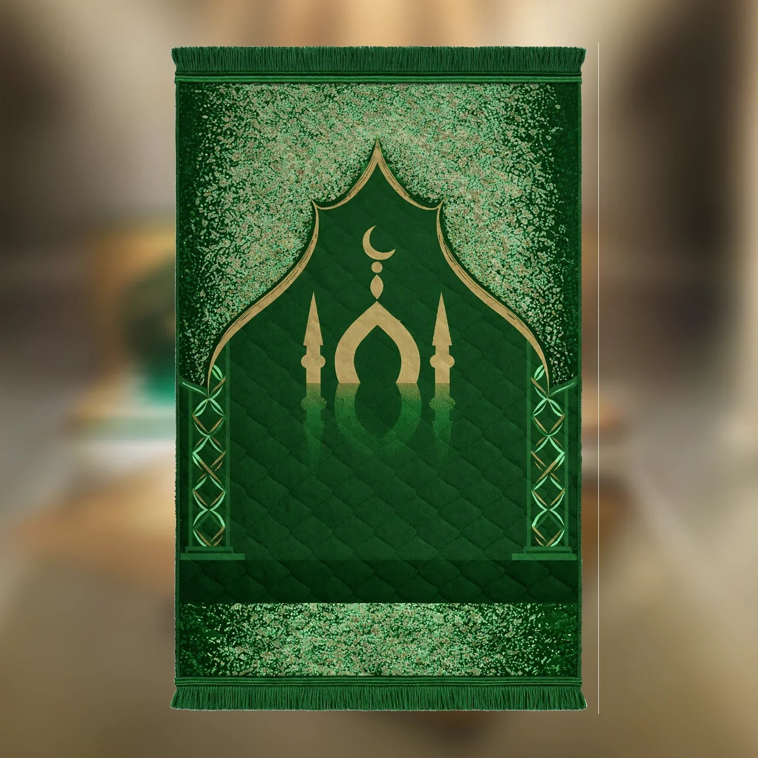 Green Mosque & Moon - Budget