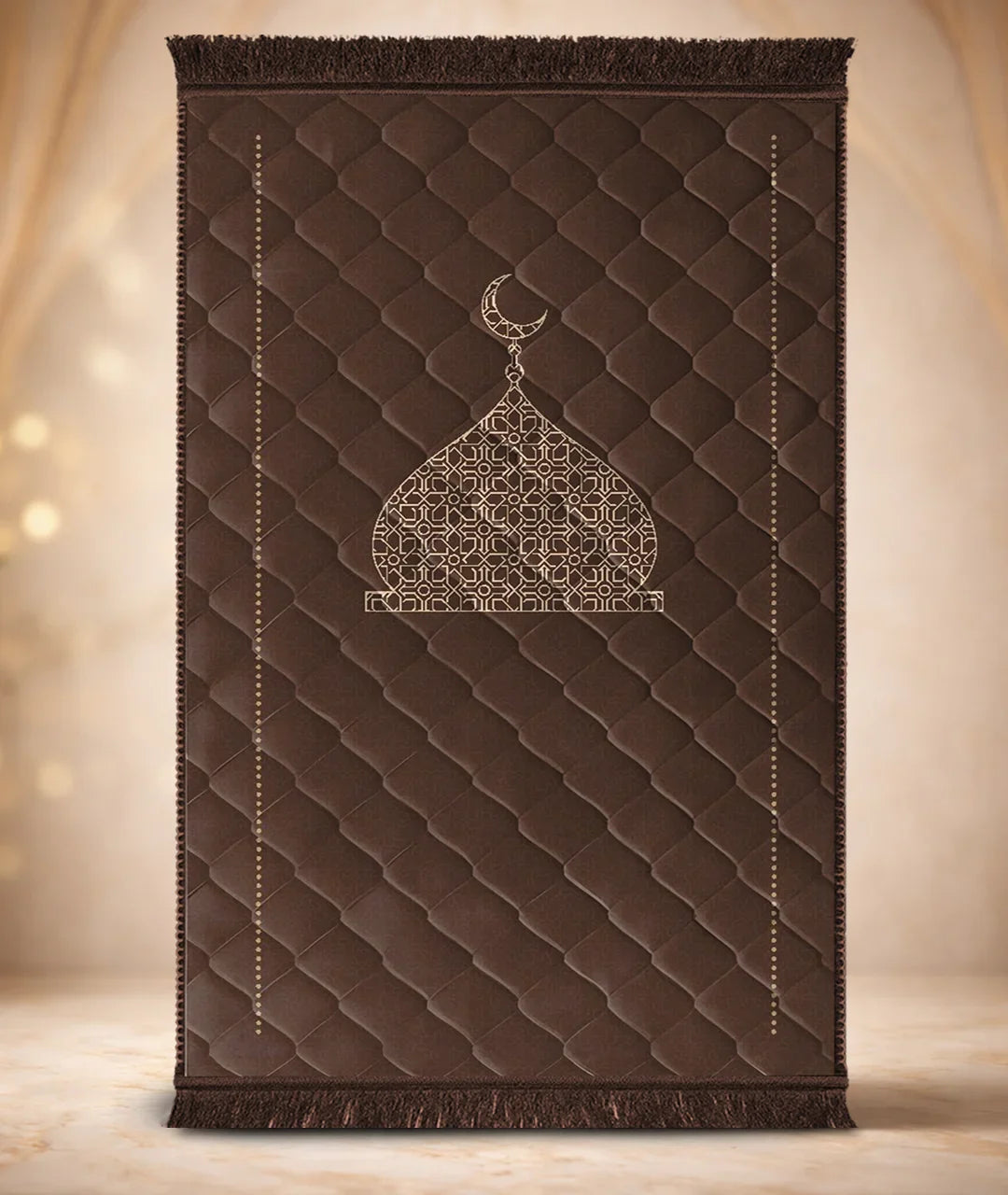 Light Brown Mosque & Moon - Exclusive