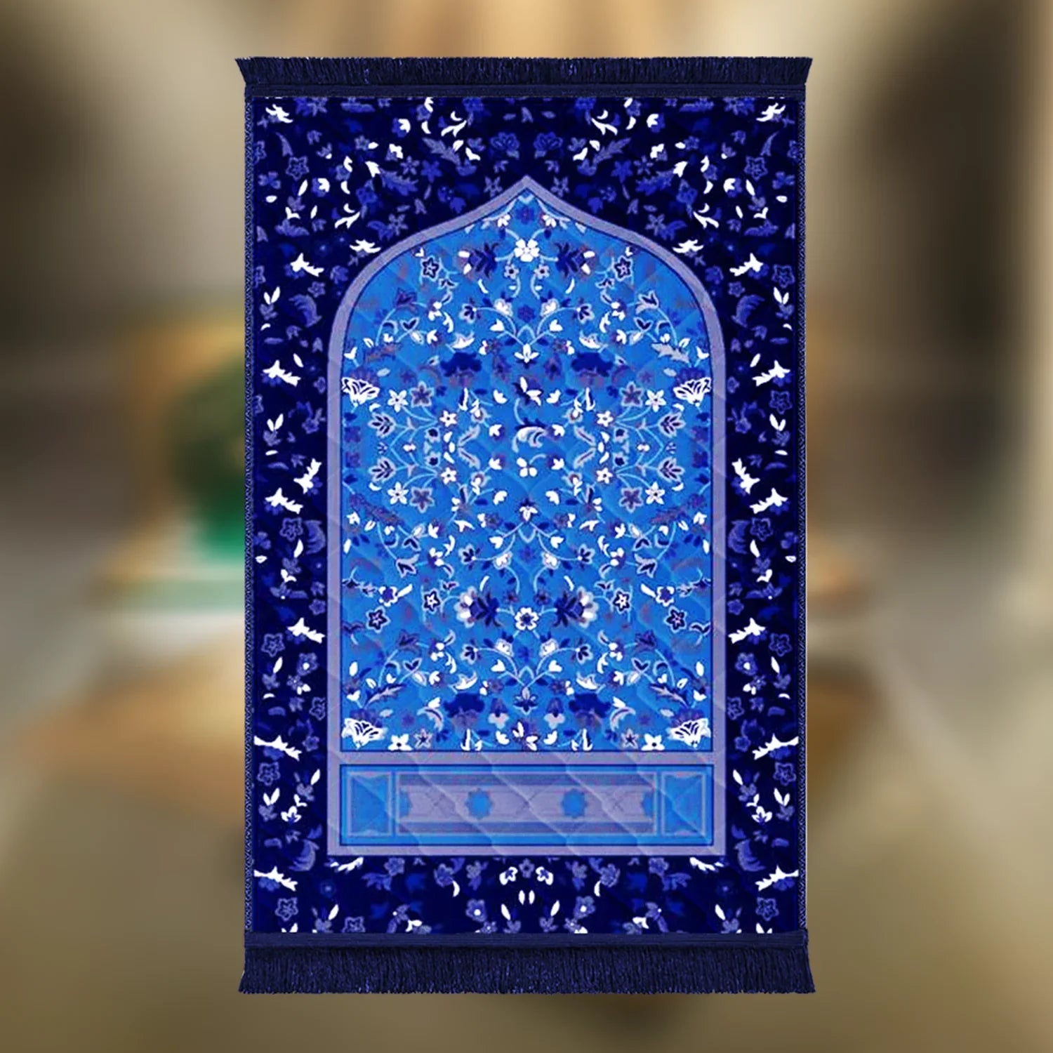 Blue Leaves & Flower - Budget
